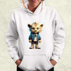 Magnolion Laza tigris srác v4 női pulóver (9175-PN)