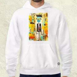 Magnolion NYC napfelkelte Basquiat graffiti v1 férfi pulóver (6220-P)