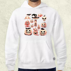 Magnolion Halloween matricák v1 férfi pulóver (7752-P)