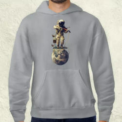 Magnolion Asztronauta hegedül v1 férfi pulóver (21230-P)