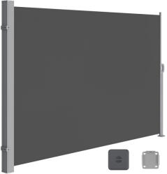 SONGMICS Oldalsó terasznapellenző, belátásgátló, szürke, 280 g/m2 180 x 450 cm (GSA589G01)