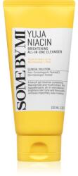 Some By Mi Yuja Niacin Brightening All in One Cleanser озаряваща почистваща пяна за чувствителна кожа на лицето 100ml