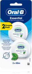 Oral-B Essential Floss Mint ata dentara cu aroma de menta 2x50 m