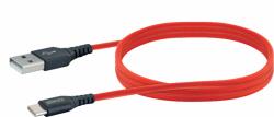 SCHWAIGER USB-Kabel 2.0 St. A->3.1 TypC 1, 20m rot (LPRO510501) - vexio