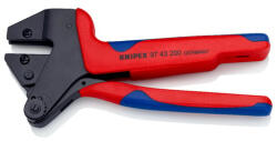 KNIPEX 97 43 200 A Krimpelőfogó Kék, Vörös (97 43 200 A)