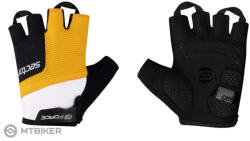 FORCE Sector Gél kesztyű, fekete/sárga (M)