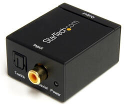 Startech StarTech. com SPDIF2AA Fekete audió konverter (SPDIF2AA)