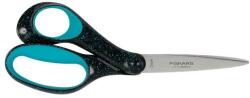 Fiskars Olló, ifjúsági, 20 cm, balkezes, FISKARS, foltos pávakék (IF1067869) - primatinta