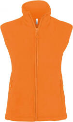 Kariban Női Kariban KA906 Melodie - Ladies' Micro Fleece Gilet -3XL, Orange