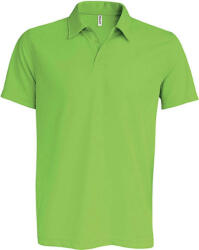 Proact Férfi póló Proact PA482 Men'S Short-Sleeved polo Shirt -2XL, Lime