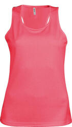 Proact Női Proact PA442 Ladies' Sports vest -XL, Fluorescent Pink