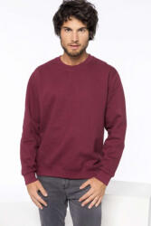 Kariban Uniszex pulóver Kariban KA474 Crew neck Sweatshirt -XS, Yellow