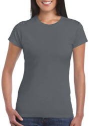 Gildan Női póló Csapott ujjú Gildan Softstyle Ladies' T-Shirt - L, Szénszürke