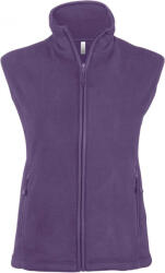Kariban Női Kariban KA906 Melodie - Ladies' Micro Fleece Gilet -M, Purple