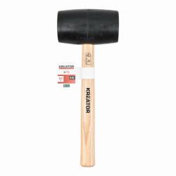 Kreator KRTH90603 Gumikalapács fanyéllel, fekete, 900 g (KRTH90603)