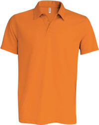 Proact Férfi póló Proact PA482 Men'S Short-Sleeved polo Shirt -2XL, Orange