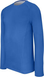 Proact Férfi póló Proact PA005 Adults' Long-Sleeved Base Layer Sports T-Shirt -XL, Sporty Royal Blue