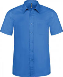 Kariban Férfi ing Kariban KA551 Ace - Short-Sleeved Shirt -3XL, Light Royal Blue