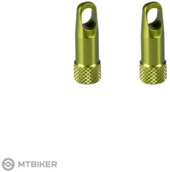 FORCE szelepsapkák kulccsal, zöld