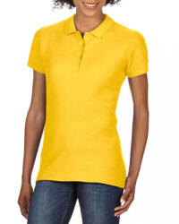 Gildan Női galléros póló Gildan GIL64800 Softstyle Ladies' Double piqué polo -L, Daisy