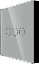 Luxion Telecomanda cu Touch Screen si 3 Canale RF433 LUXION Gri LX-W1-WL3G-GY (lx-w1-wl3g-gy)