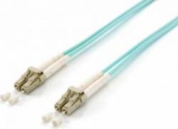 Cablu Fibra Optica Multimodal Equip LC-LC Duplex 50/125 OM3 0.5m Turcoaz (255419)