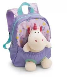 NICI Nici: Rucsac cu pluș unicorn - mov, 25 cm
