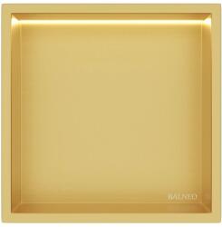 BALNEO Wall Box raft de nișă 30 cm auriu B0101030109-1 (B01010301091)