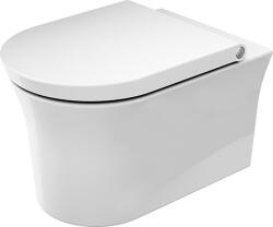 Duravit White Tulip vas wc agăţat fără margine alb lucios 257609AA00 (257609AA00)