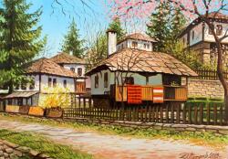 MagicArt Set de pictură pe numere MagicArt - Îmbrățișarea primăverii (original de Damyan Petrov) (GX33448)