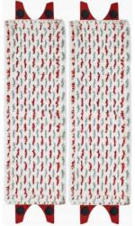 BISANTI 2 darabos Vileda felmosó kendő készlet, BISANTI, mikroszálas, 42x14cm, piros és fehér (39617840)