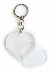  Fényképes kulcstartó szív