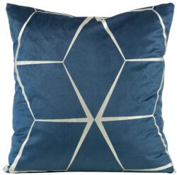 Eurofirany Dekoratív párnahuzat BLINK-28 45x45 Eurofirany sötétkék/ezüst (391050)
