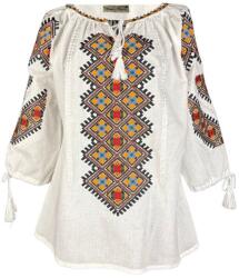 Rody s Forever Női blúz, hagyományos D24 típusú, fehér/fekete mahagóni, L méret (R5153L)