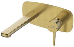 Laveo POLA mosdócsap rejtett beépítésre, szálcsiszolt arany (BAP_G2PB) - konyhanet