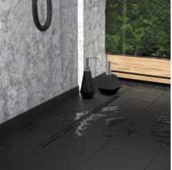 Laveo SLIM folyóka 800 mm, fekete (COS_780D)