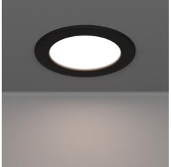 EGLO 901387 - FUEVA LED süllyesztett lámpatest, 6, 3 W, 230 V, átmérő 11, 9 cm, fekete 901387 (EG901387)