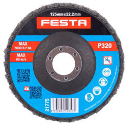 FESTA FESTA Lamellás csiszolókorong filc 125 mm P320 (21775F)