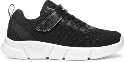 GEOX Geox, Tépőzáras sneaker, Fekete, 27 EU (J55DLB07QBCC9999-27)