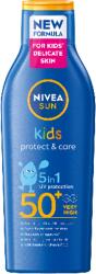 Nivea Sun Kids Protect & Care SPF50+ napvédő krém, 200 ml