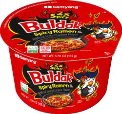 Samyang Buldak 2x Ramen picant cu pui, bol mare, 105g