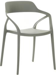 TEMPO KONDELA Rakásolható szék, szürke, ALFIO