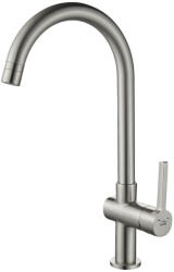 Laveo ALITA szálcsiszolt inox csaptelep (OPBVA_368D)