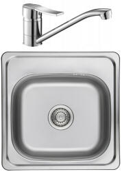 Laveo STANDARD 1M SZETT álló króm csappal (SKS_010TP) - watermarkt