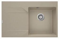 Deante Mosogatótálca, Deante Evora 1 medencés gránit mosogató csepegtetővel, balos, homok ZQJ_711L