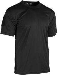 Mil-Tec Póló taktikai QUICK DRY rövid ujjú, fekete
