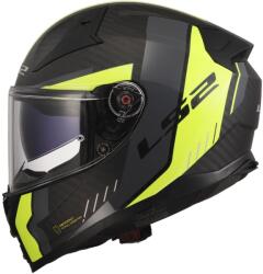 LS2 Cască integrală pentru motocicletă LS2 FF811 Vector II C Grid 06 galben mat HV (LS168115354-MASTER)