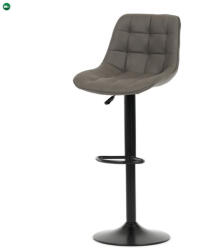 Artium Bárszék szürke színben, szövet kárpittal AUB-V3066 GREY3
