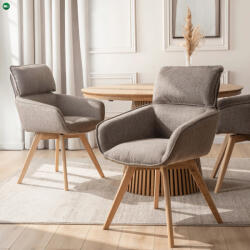 Mebel Elite Krzesło Obrotowe DIAS Brązowe