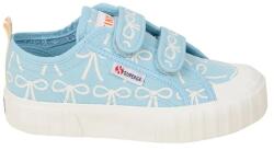 Tinycottons gyerek sportcipő BOWS SNEAKERS X SUPERGA - kék 31